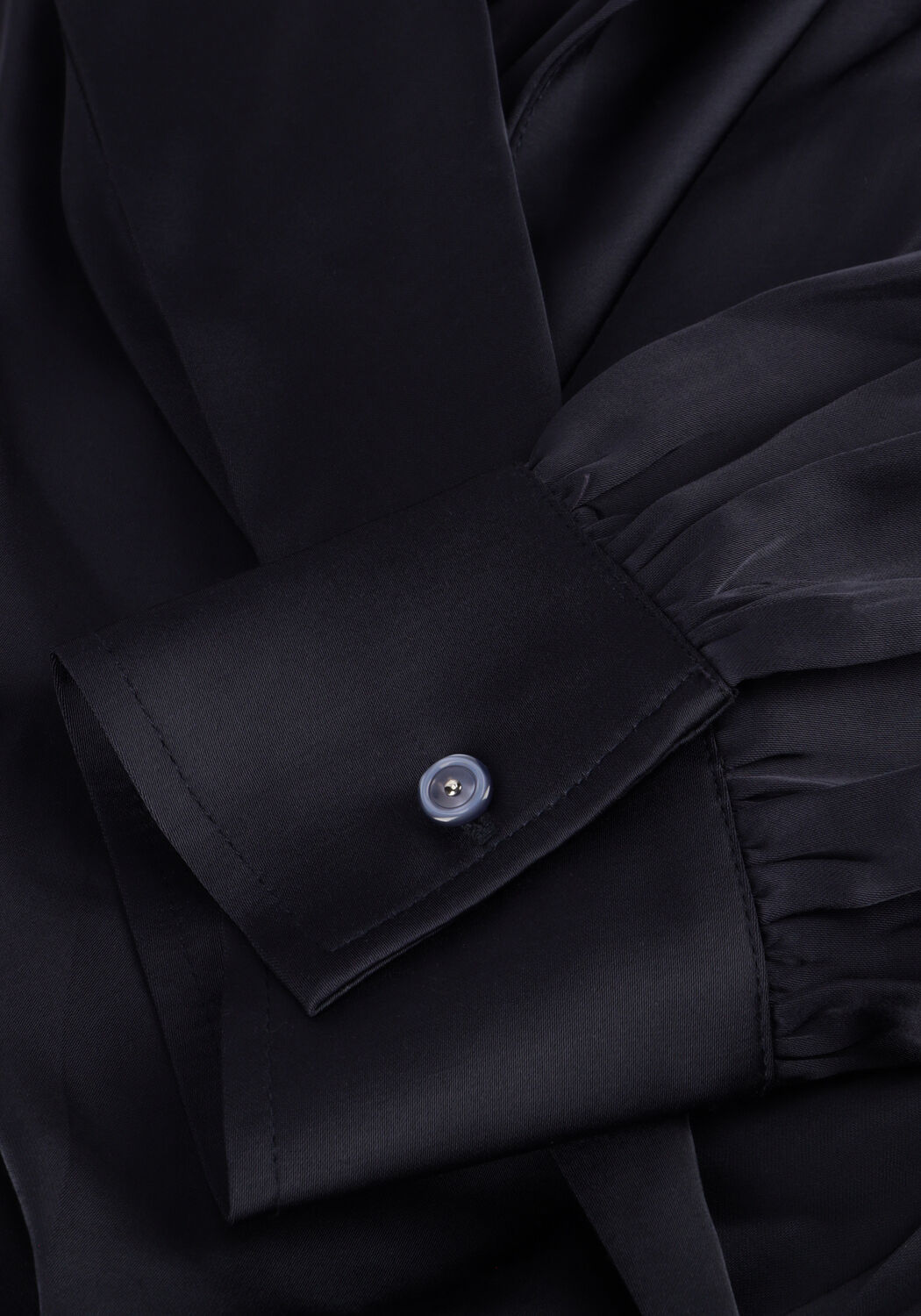 Donkerblauwe ANOTHER LABEL Blouses DANAI TOP L/S - large