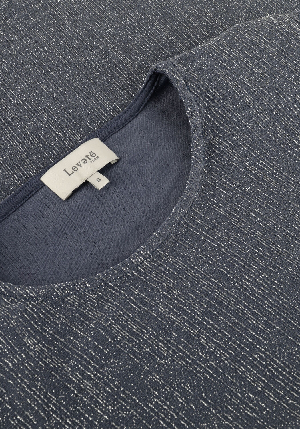 Grijze LEVETE ROOM Blouses LR-WARREN 3 BLOUSE - large