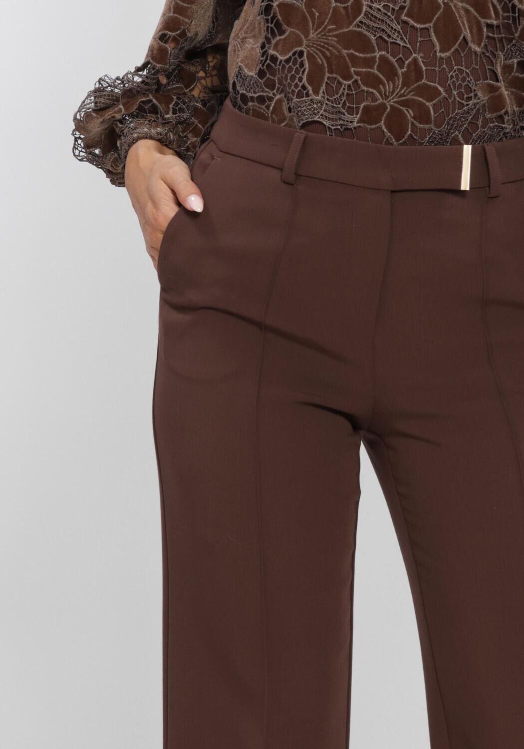 Bruine AAIKO Pantalon CHANTALLE RPES 345 - large