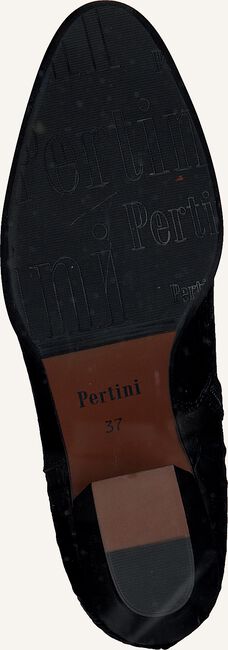 Zwarte PERTINI Enkellaarsjes 16170 Zwarte PERTINI Enkellaarsjes 16170 - large