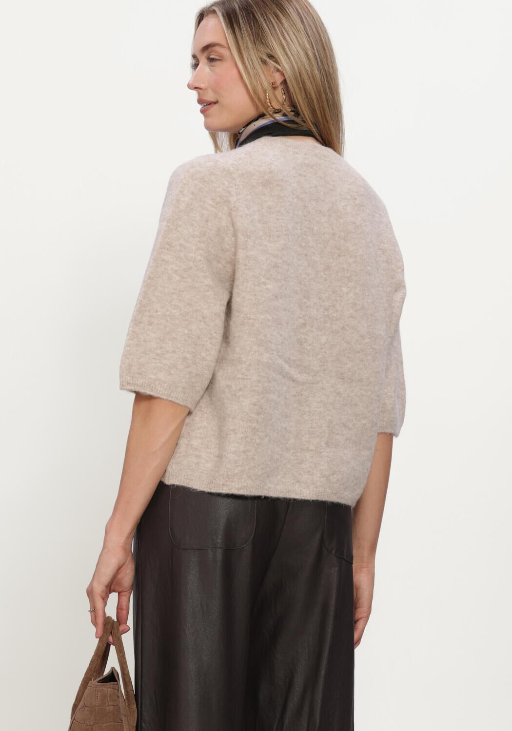 Zand KNIT-TED Vest MEG CARDIGAN - large