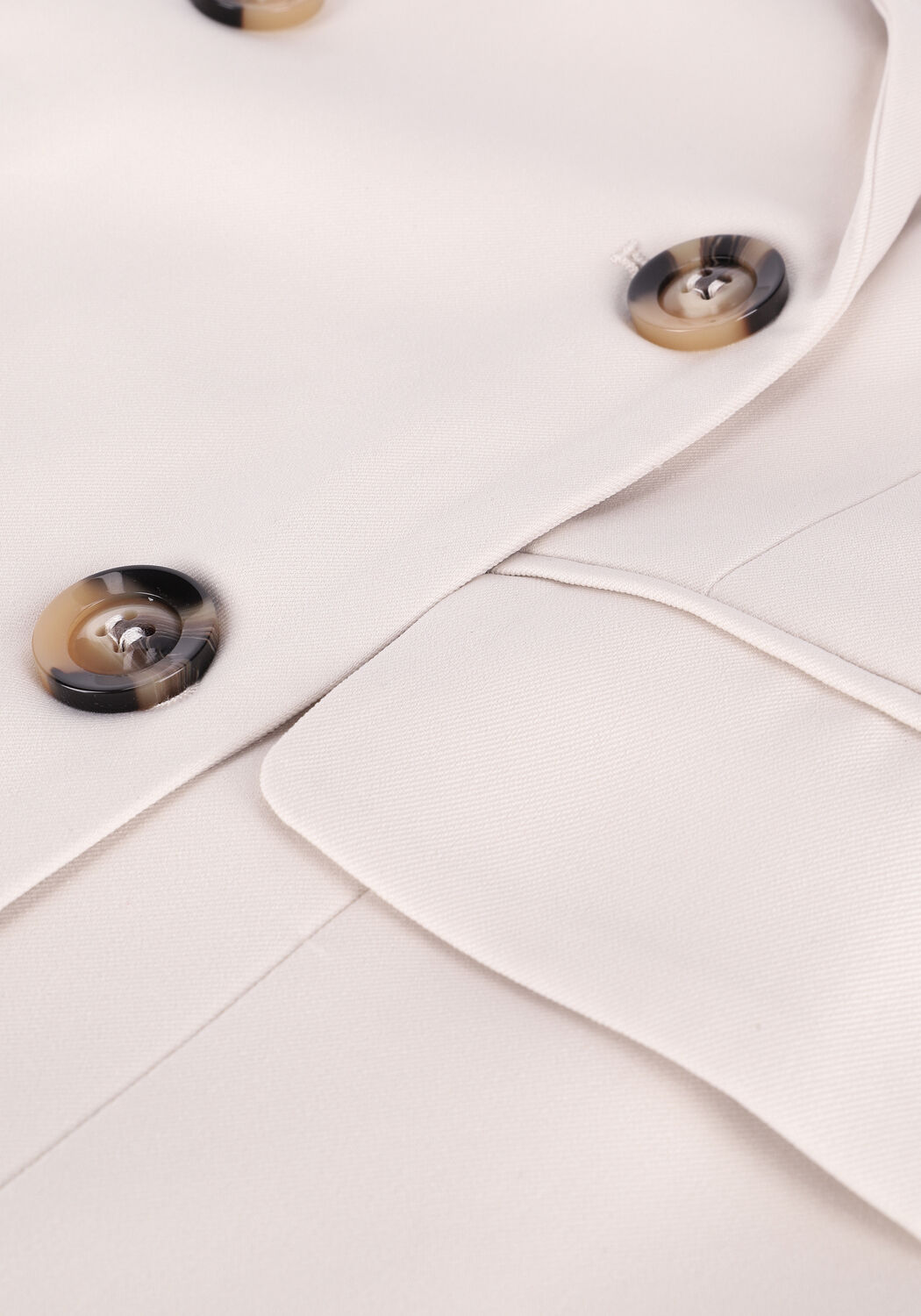 Gebroken wit YDENCE Mini jurk DRESS CAMERON - large