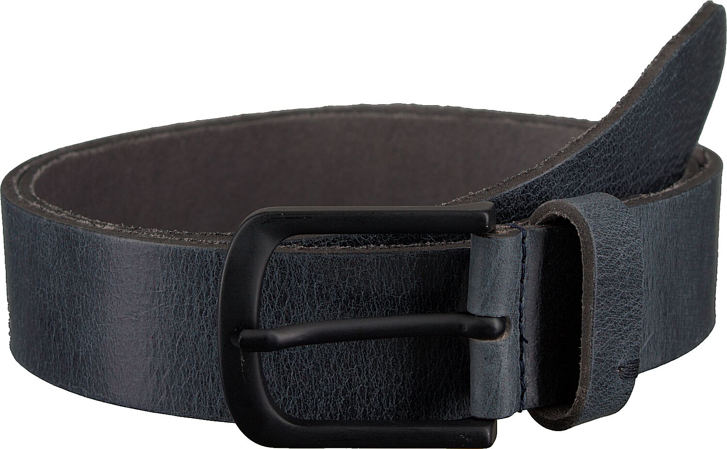 Legend Blauwe Leren Riem Blue Heren