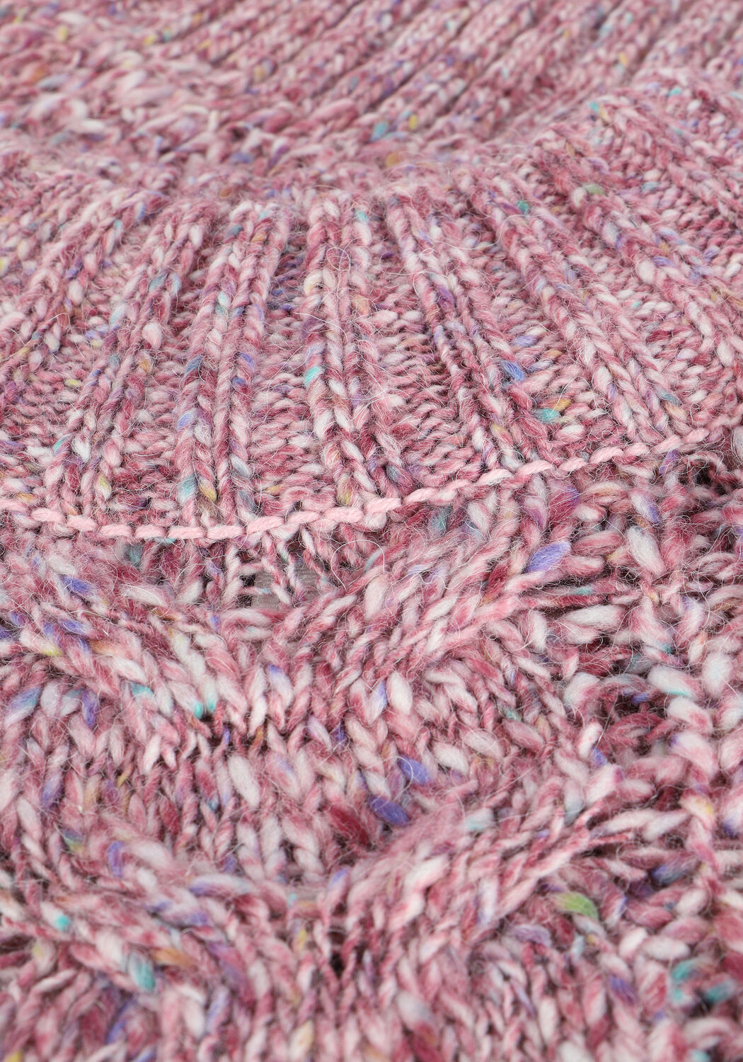 Lila OBJECT Trui MELANISE L/S KNIT PULLOVER - large