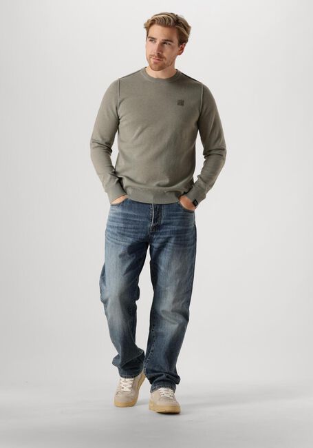 Groene BUTCHER OF BLUE Trui CLIFDEN CREW - large