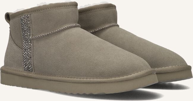 Taupe LINA LOCCHI Vachtlaarzen EXTREME GLITTER LOW Taupe LINA LOCCHI Vachtlaarzen EXTREME GLITTER LOW - large