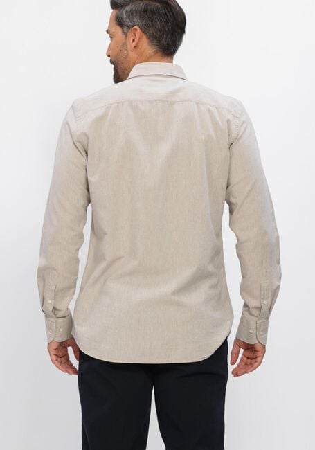 Beige PROFUOMO Klassiek overhemd SHIRT CUTAWAY SF CLASSIC - large