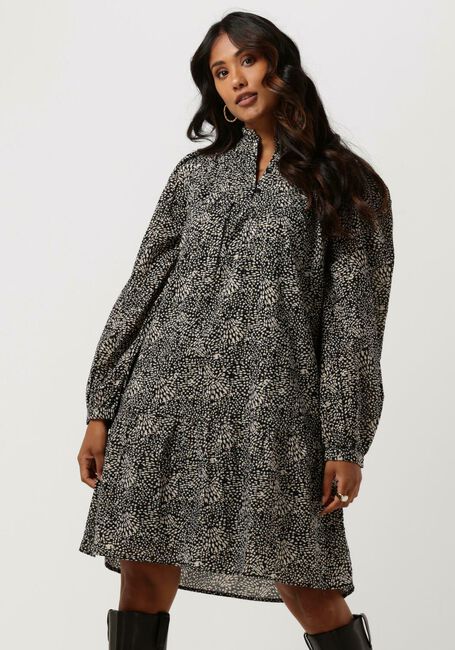 Zwarte POM AMSTERDAM Midi jurk DRESS 7050 - large