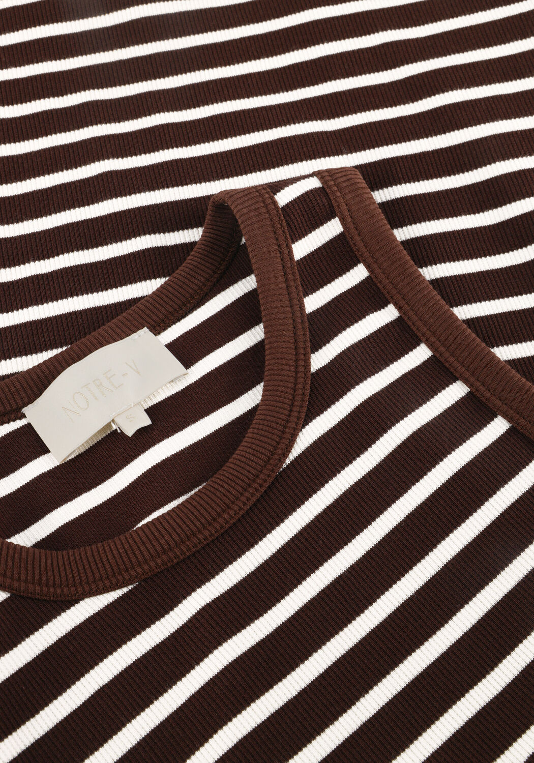 Bruine NOTRE-V Top NV-FRANCA - large