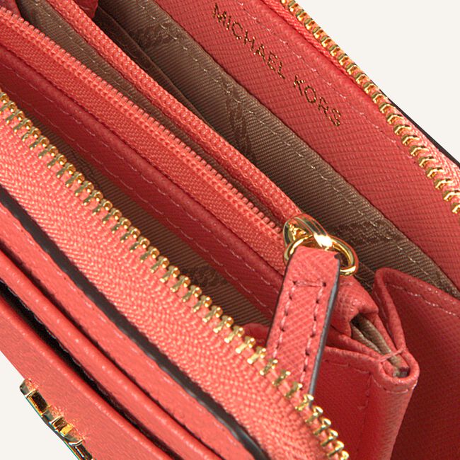 Roze MICHAEL KORS Portemonnee ZA COIN CARD CASE Roze MICHAEL KORS Portemonnee ZA COIN CARD CASE - large