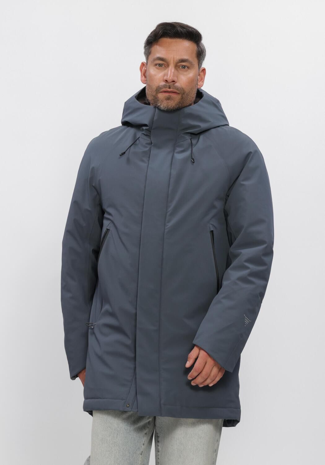 Donkerblauwe KRAKATAU Winterjassen QM613 - large