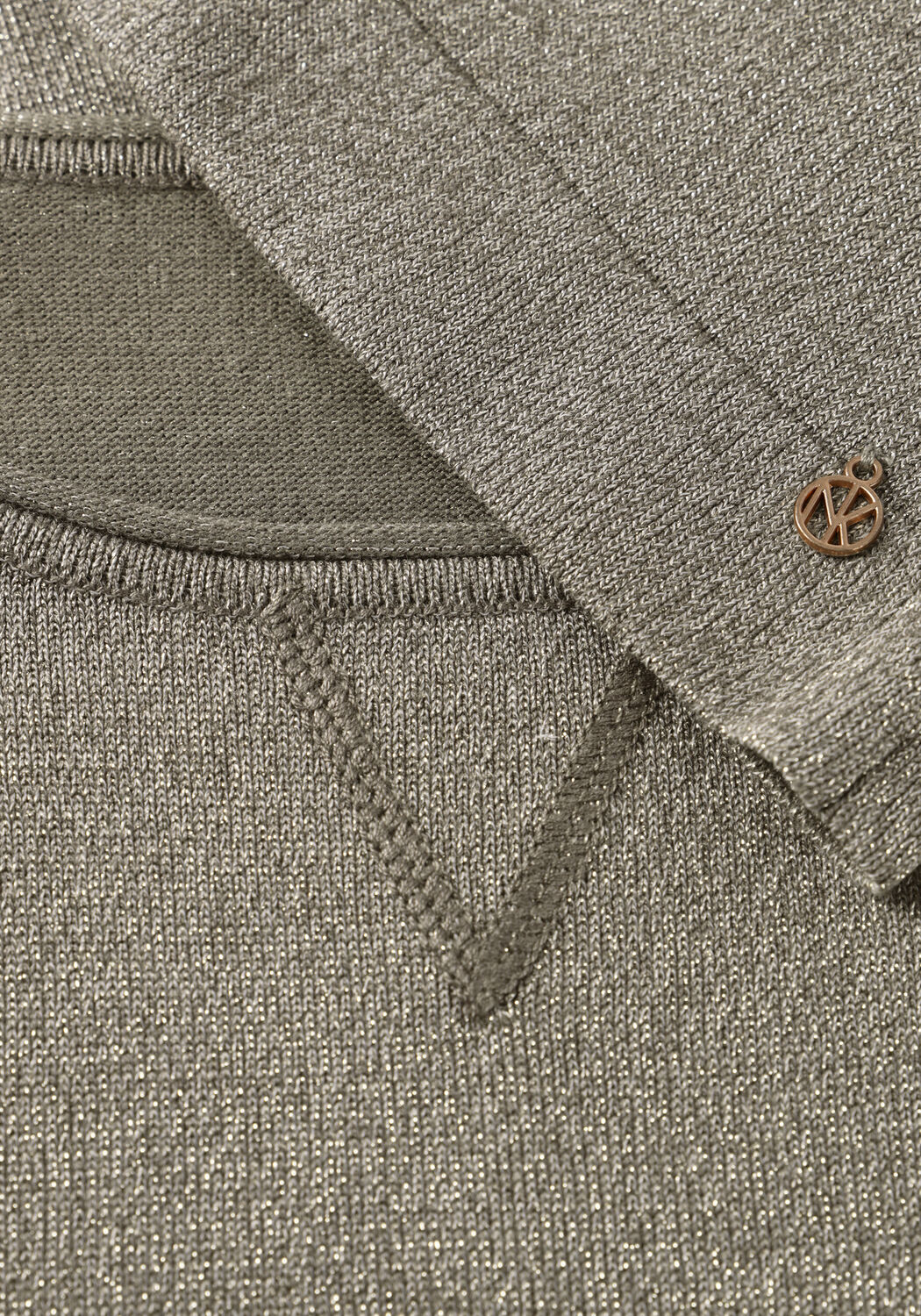 Bronzen NUKUS Top ANITA TOP LUREX - large