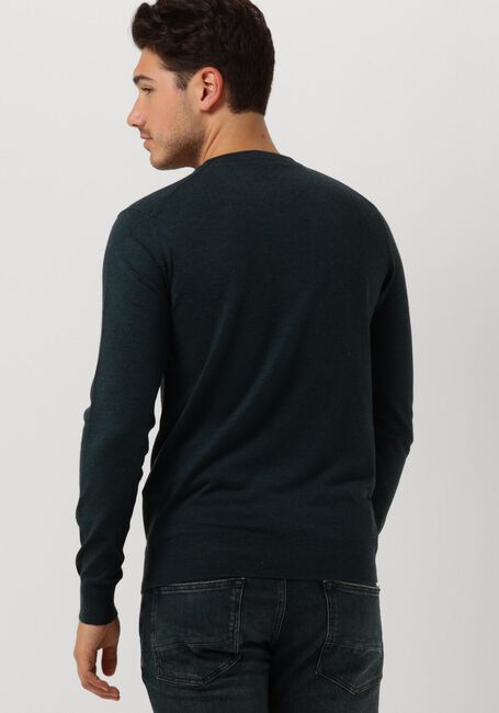 Groene SCOTCH & SODA Trui ESSENTIALS - ECOVERO VISCOSE-BLEND LOGO CREWNECK PULLOVER - large