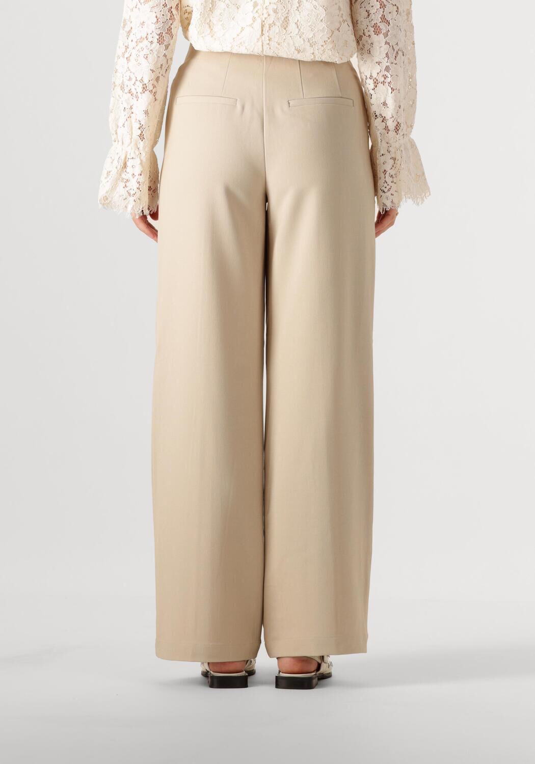 Y.A.S. Dames Broeken Yasreemaj Hw Pant Noos Beige