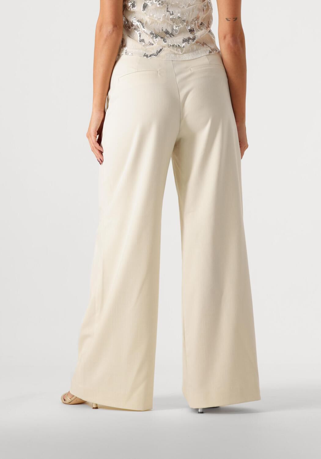 GESTUZ Dames Broeken Gzseaver Hw Pants Ecru