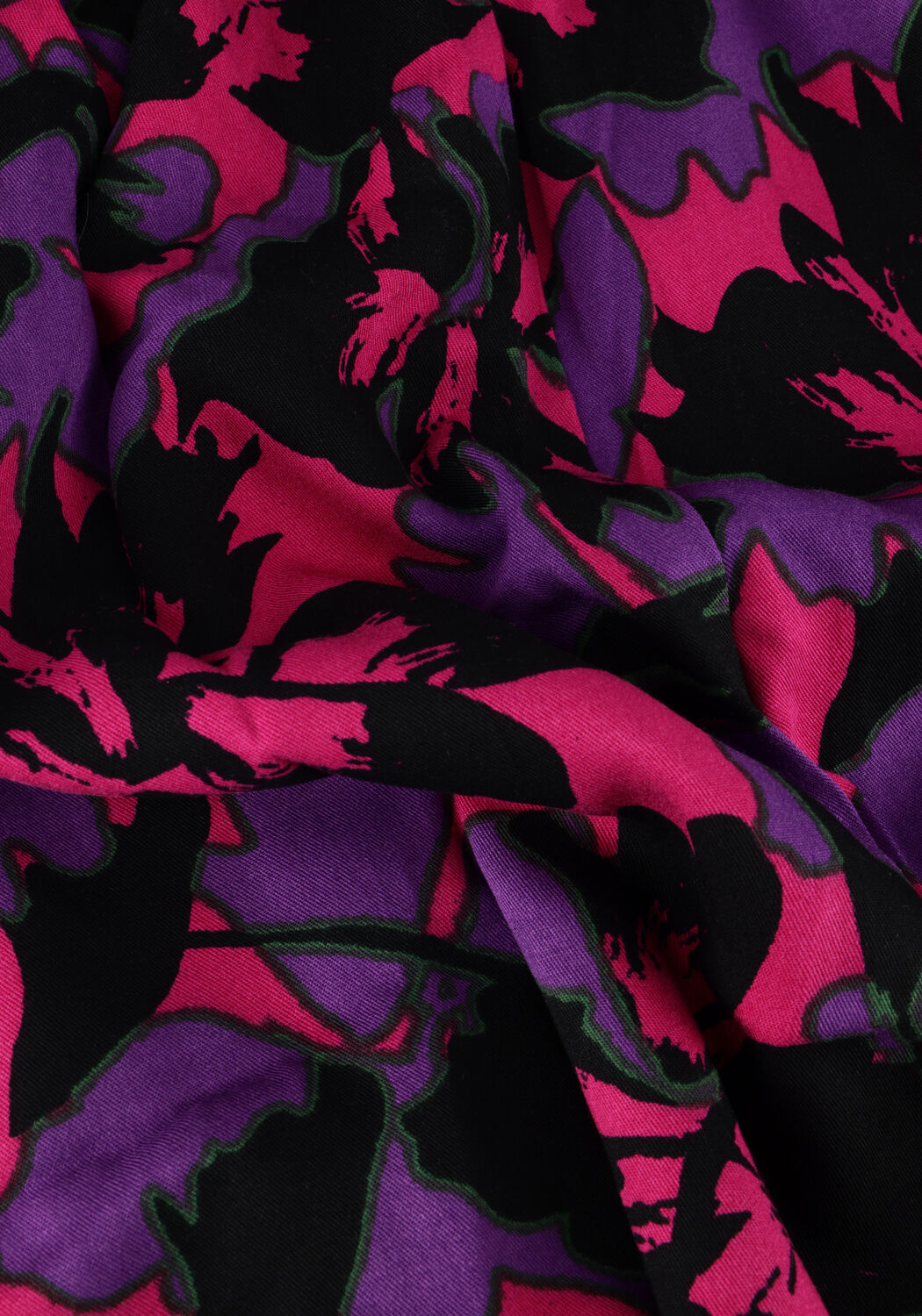 Paarse REFINED DEPARTMENT Mini jurk CHAIMA - large