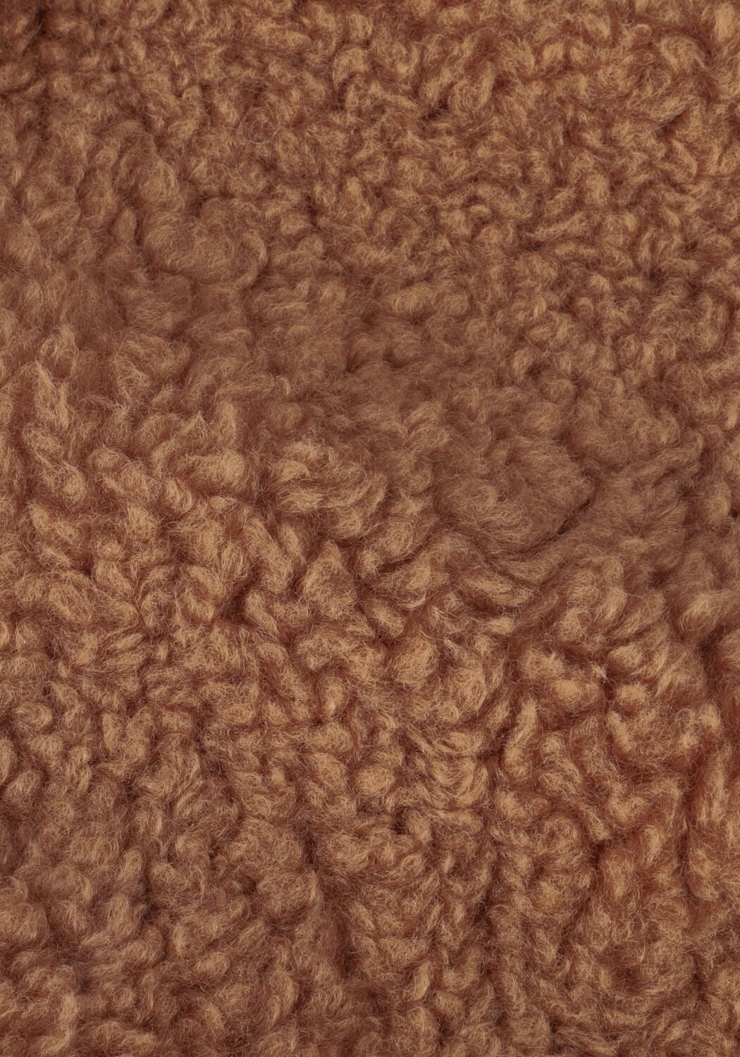 Camel NOTRE-V Teddy jas TEDDY COAT SHORT - large