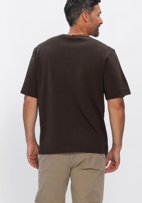 Bruine PROFUOMO T-shirt T-SHIRT CREW NECK HEAVY COTTON - large