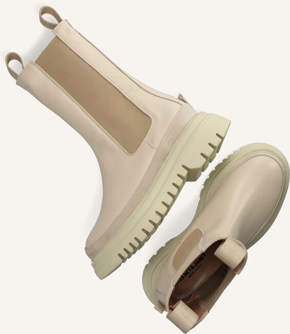 Beige JANET & JANET Chelsea boots 01000 Beige JANET & JANET Chelsea boots 01000 - large