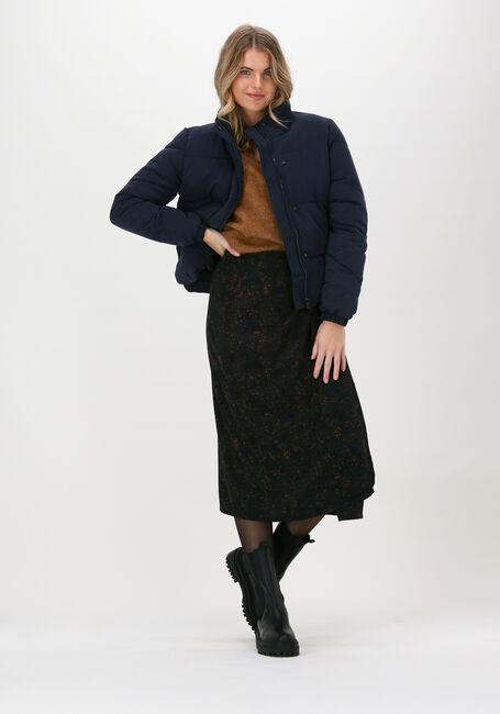 Zwarte ANOTHER LABEL Midirok ROSEAU SKIRT - large