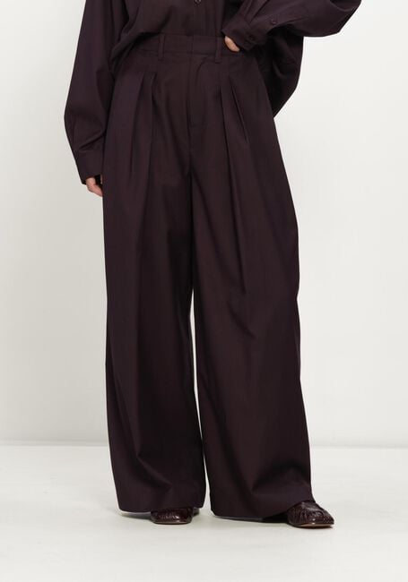 Paarse GESTUZ Pantalon GZSCHANY MW PANTS - large