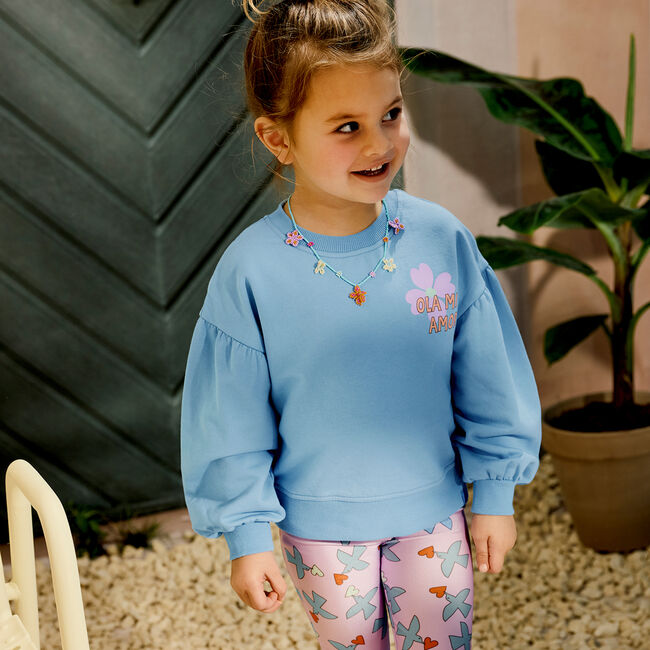 Lichtblauwe Z8 Sweater JONNA - large