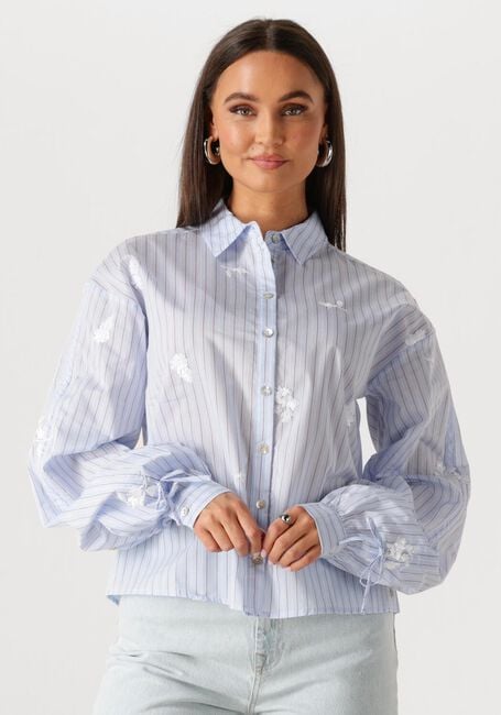 Blauwe NUKUS Blouses ROSA BLOUSE STRIPE - large