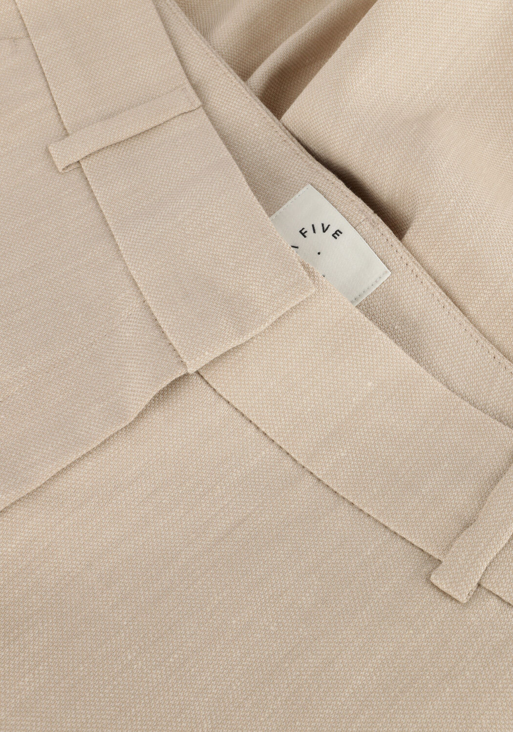 Beige FIVEUNITS Wijde broek DENA - large