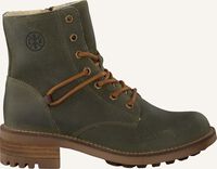Groene BULLBOXER Veterboots AHT503 - medium
