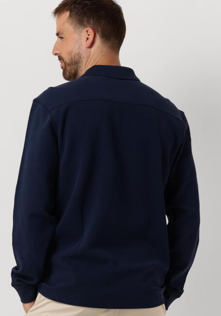 Donkerblauwe BOSS ORANGE Polo PATEMPESTO LONG - large