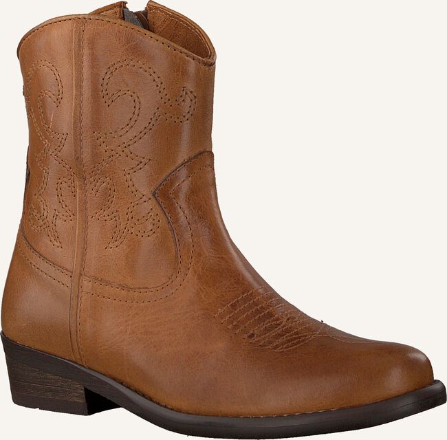 Cognac KOEL4KIDS Enkellaarsjes KO597A Cognac KOEL4KIDS Enkellaarsjes KO597A - large
