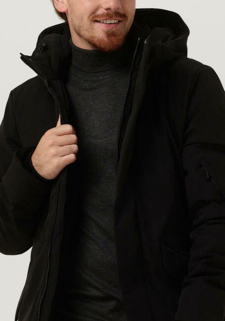 Zwarte PUREWHITE Parka's LONG PARKA - large