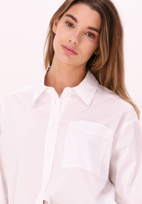Witte VANILIA Blouses CLASSIC SHIRT POPLIN - large