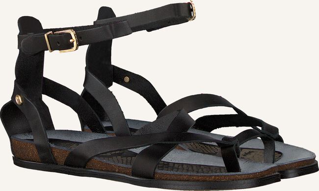 Zwarte FRED DE LA BRETONIERE Platte sandalen 170010111 Zwarte FRED DE LA BRETONIERE Platte sandalen 170010111 - large