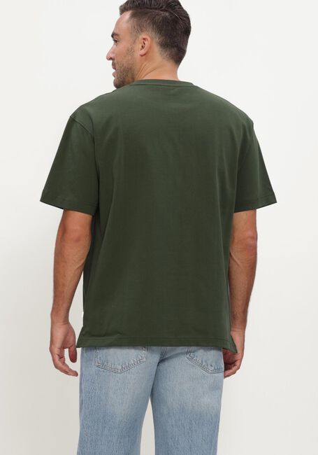 Donkergroene JC RAGS T-shirt T-SHIRT SHORT SLEEVE ARVIN EMBRO - large