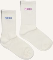 Witte MSCH COPENHAGEN Sokken MSCHSPORTY LOGO SOCKS Witte MSCH COPENHAGEN Sokken MSCHSPORTY LOGO SOCKS - medium