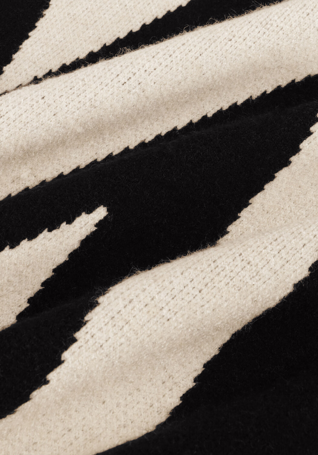 Zand OBJECT Mini jurk OBJRAY L/S KNIT ROLLNECK DRESS - large