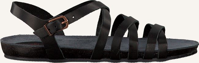 Zwarte FRED DE LA BRETONIERE Platte sandalen 170010028 Zwarte FRED DE LA BRETONIERE Platte sandalen 170010028 - large
