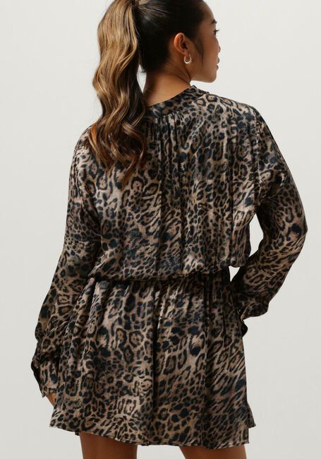 Bruine EST'SEVEN Mini jurk EST’JOURNEE DRESS BAMBU - large