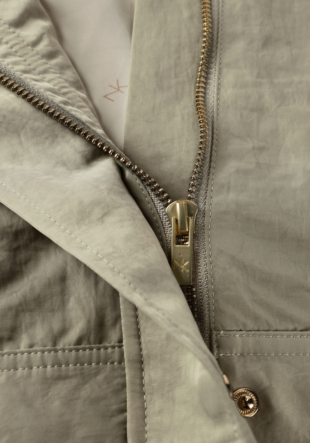 Khaki NUKUS Jack LIA JACKET - large