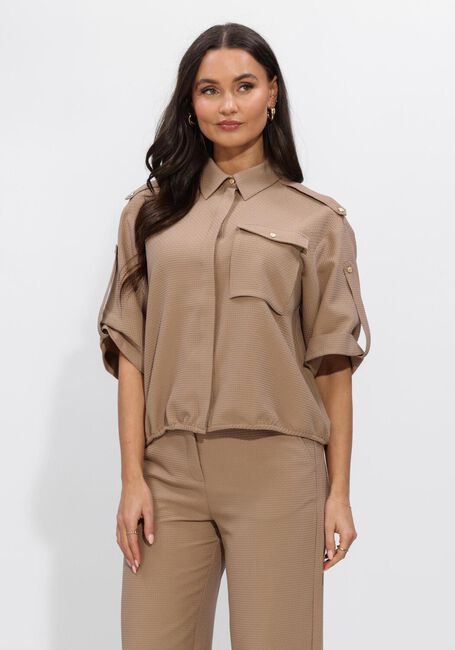 Camel STUDIO ANNELOES Blouses Nellie waffle blouse - large