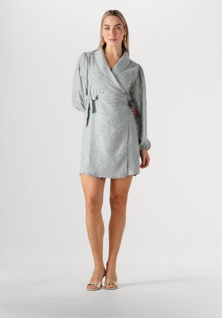 Lichtblauwe NOTRE-V Mini jurk NV-FORTUNE - large