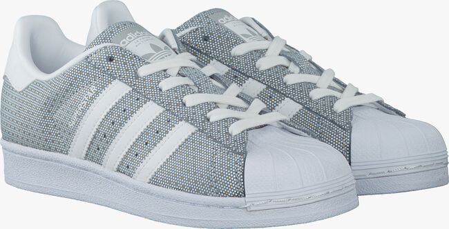 Grijze ADIDAS Lage sneakers SUPERSTAR DAMES - large