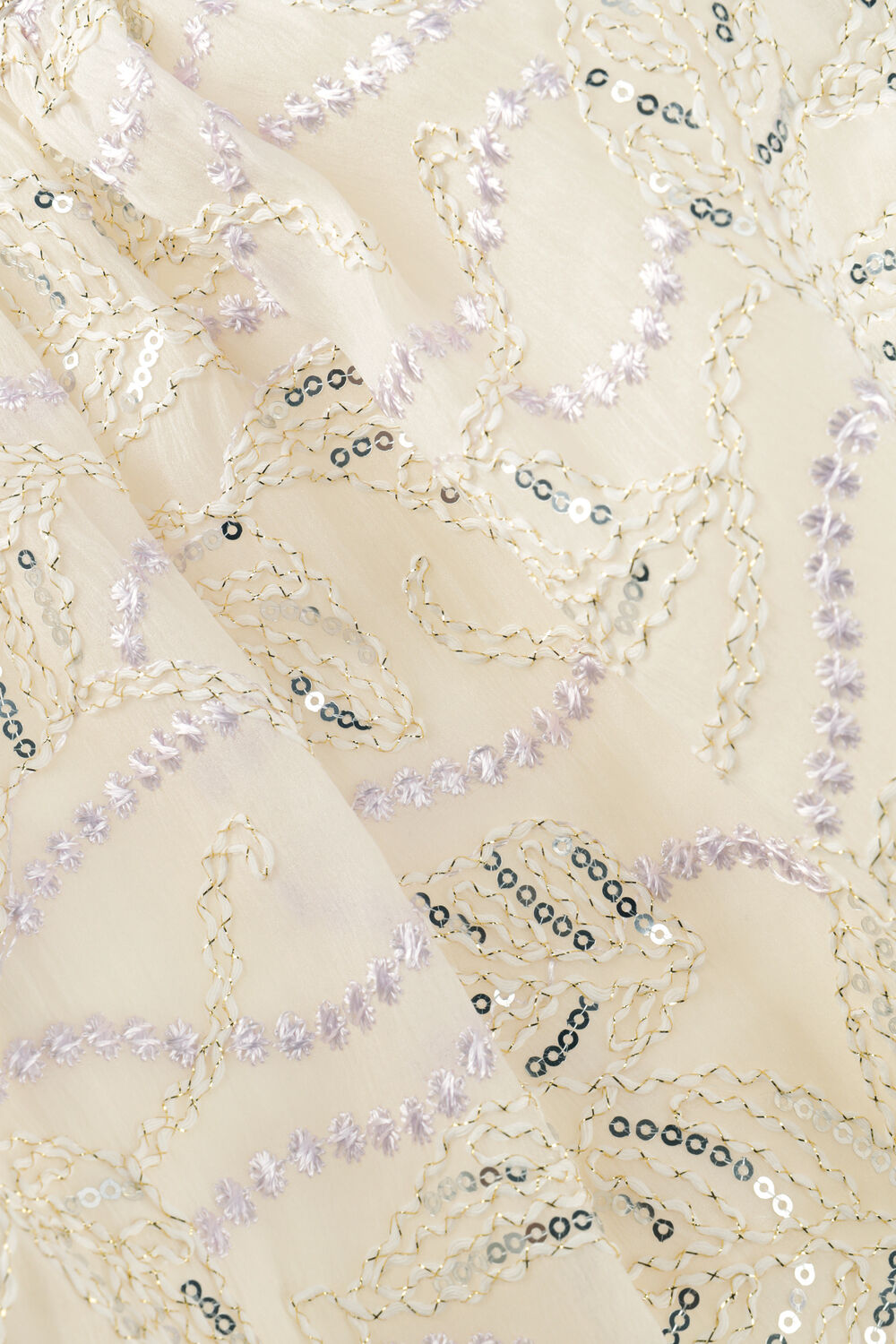 Creme LIKE FLO Minirok SEMMIE FANCY EMBROIDERY SKIRT - large