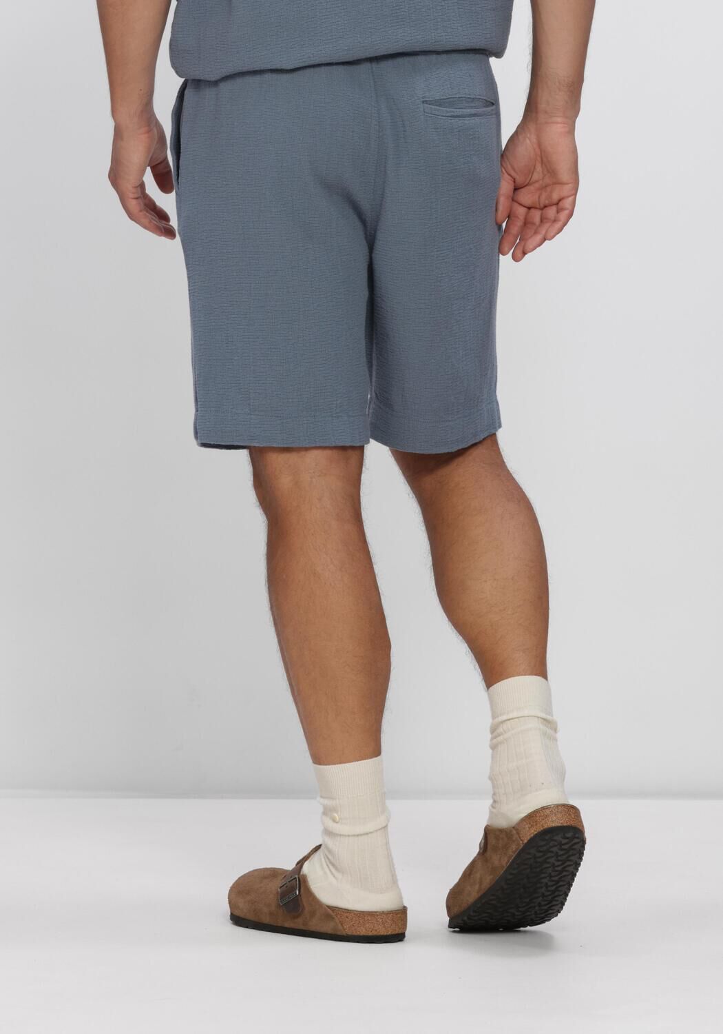 Blauwe SELECTED MEN Broeken SLHREGCAL SHORTS - large