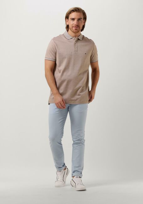 Khaki TOMMY HILFIGER Polo OXFORD LOGO COLLAR REG POLO - large