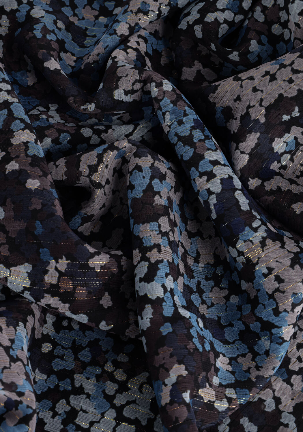 Grijze CATWALK JUNKIE Mini jurk DR CLOUDY LEAVES - large