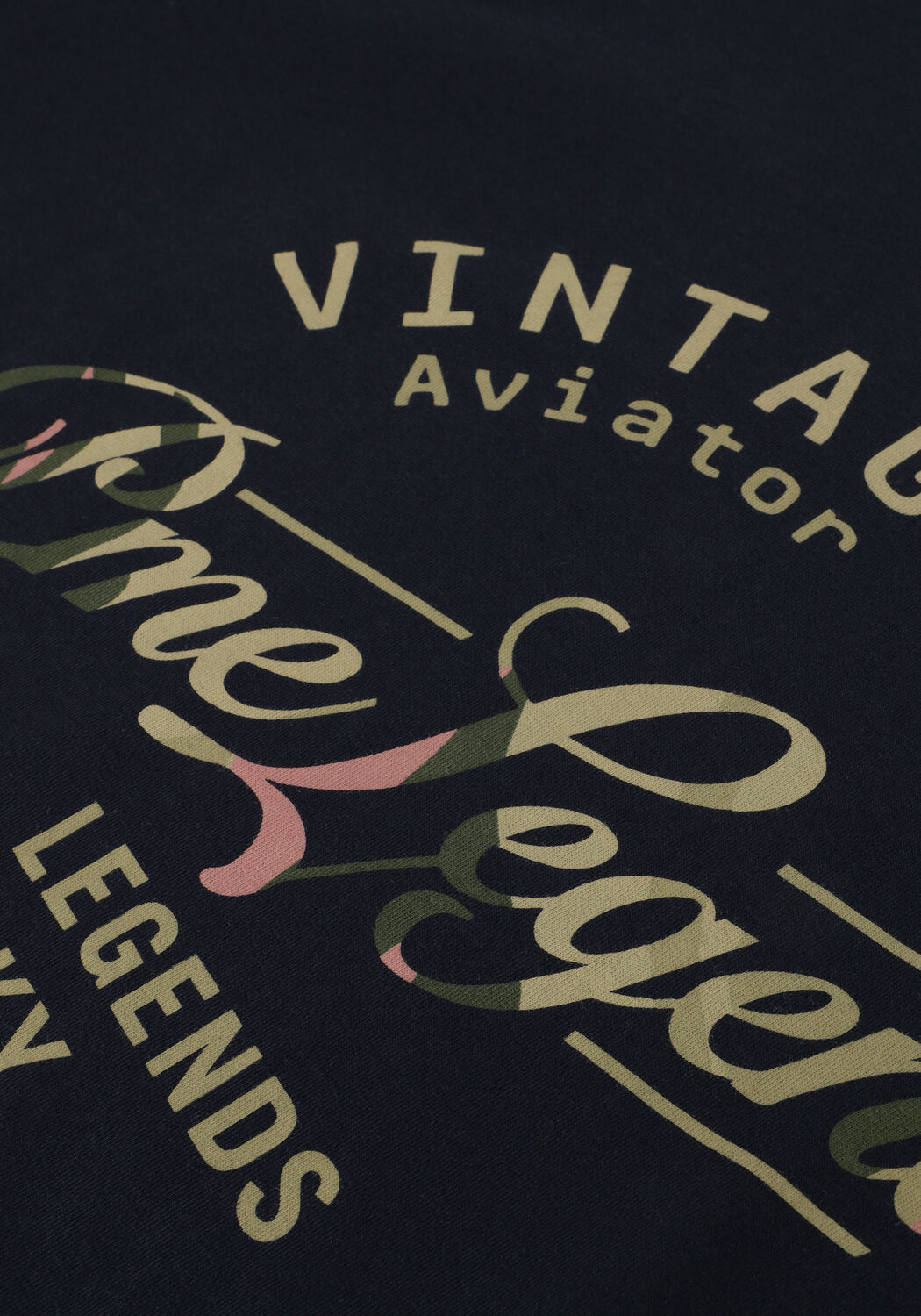 Donkerblauwe PME LEGEND T-shirt SINGLE JERSEY PACKAGE - large