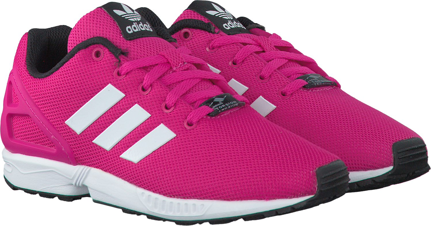 zx flux zwart roze