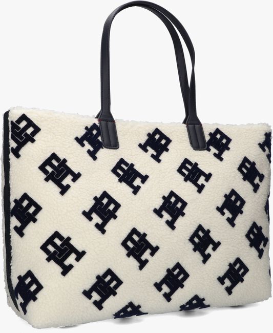 Witte TOMMY HILFIGER Shopper ICONIC TOMMY TOTE TEDDY - large
